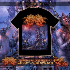 Dehumanizing Encephalectomy - Sacrosanctity Of Human Extermination - T-Shirt